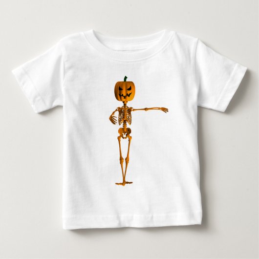 3位フラットバレエ ベビーTシャツ (正面)