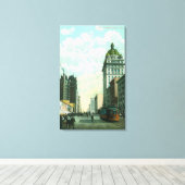 3位付近のマーケットセントとカーニー キャンバスプリント (インサイチュ (ウッドフロア))