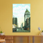 3位付近のマーケットセントとカーニー キャンバスプリント (インサイチュ (リビング))