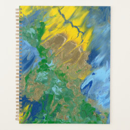 「3体のモンスター」アキ絵画リル プランナー手帳