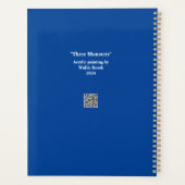 「3体のモンスター」アキ絵画リル プランナー手帳 (裏面)