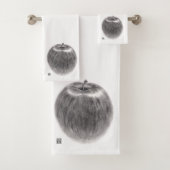 3個のりんご バスタオルセット (インサイチュ)