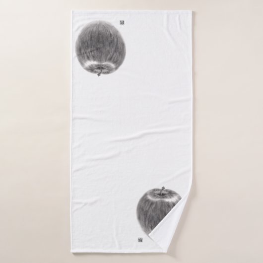 3個のりんご バスタオルセット (バスタオル)