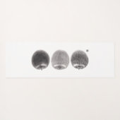 3個のりんご　横 ヨガマット (裏面(横))