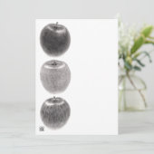 3個のりんご　縦 シーズンカード (スタンド正面)