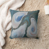 "3個のカキ" - 20"を正方形置いて下さい クッション (ブランケット)