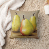 3個のナシ クッション (ブランケット)