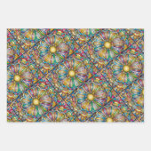 3個セット ラッピングペーパーシート (正面)