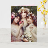 3優美 カード (黄色い花)