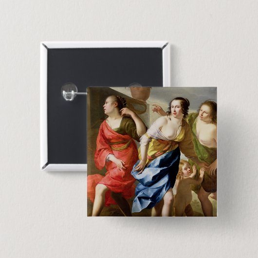 3優美 缶バッジ (正面&裏面)