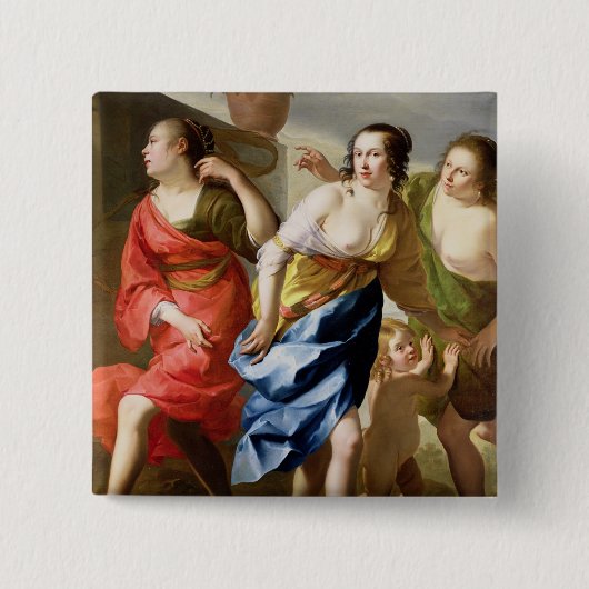 3優美 缶バッジ (正面)