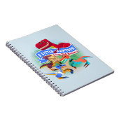 3冊の小さい猛禽及びTレックスのノート ノートブック (右側)