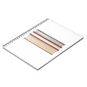 3冊の本の前小口 ノートブック (左側)