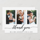 3写真の書結婚跡 サンキューカード (正面/裏面)
