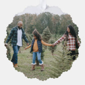 3写真カラフルメリークリスマス オーナメントカード (裏面)