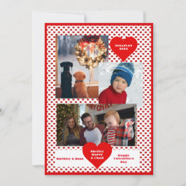 3写真バレンタイン家族コラージュ