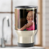 3写真パーソナライズされたタンブラーまたは通常マグカップ トラベルマグ