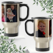 3写真パーソナライズされたタンブラーまたは通常マグカップ トラベルマグ