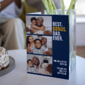 3写真パーソナライズされた上がったパパ カード