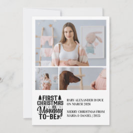 3写真ママはクリスマス妊娠になる シーズンカード