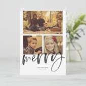 3写真メリー休日の挨拶 シーズンカード (スタンド正面)