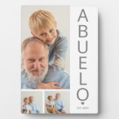 3写真モダンアブエロのプラーク フォトプラーク (正面)