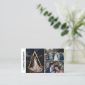 3写真モダンコラージュプロフェッショナル写真家 名刺 (スタンド正面)