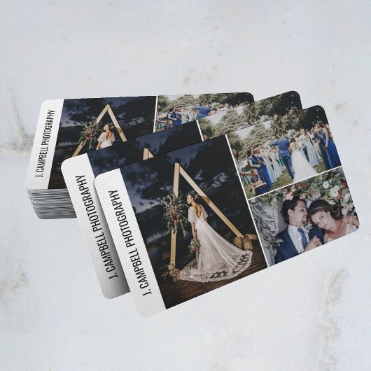 3写真モダンコラージュプロフェッショナル写真家 名刺