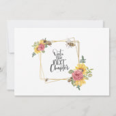 3写真モダンコラージュ卒業招待状 招待状 (裏面)