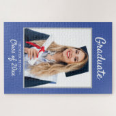 3写真モダン級海軍卒業発表 ジグソーパズル (横)