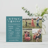 3写真モダン12日おもしろいコロナティール（緑がかった色） シーズンカード (スタンド正面)