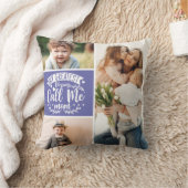 3写真家族のコラージュ母は母の日の日 クッション (ブランケット)