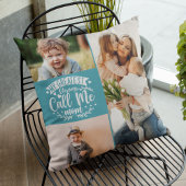 3写真家族コラージュ母の子守ママ日 クッション