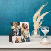 3写真家族コラージュ母の子守ママ日 フォトプラーク (インサイチュ)