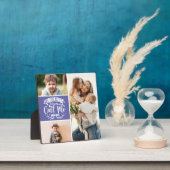 3写真家族コラージュ母の子守ママ日 フォトプラーク (インサイチュ)