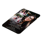 3写真法学校卒業党招待状 マグネット (左側)