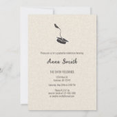 3写真素朴コラージュ卒業パーティー招待状 招待状 (裏面)