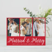 3写真結婚と結婚した赤メリー色 シーズンカード (スタンド正面)