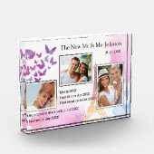 3写真花嫁&新郎ラブストーリージャーニーキープサケ フォトブロック (左)