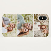3写真|のカスタムな写真のコラージュ Case-Mate iPhoneケース (裏面(横))