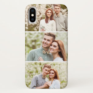 3写真 のカスタムな写真のコラージュ iPhone X ケース