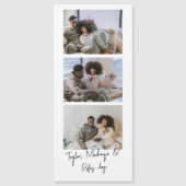 3写真・手書き文字スタイル パーソナライズされた (正面)