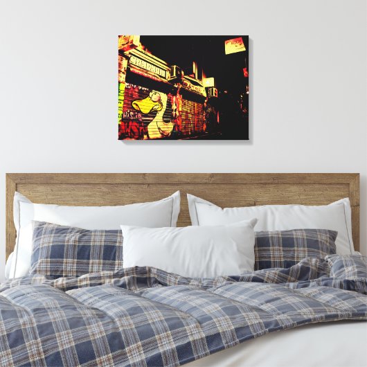 3分の4時 キャンバスプリント (インサイチュ (寝室))