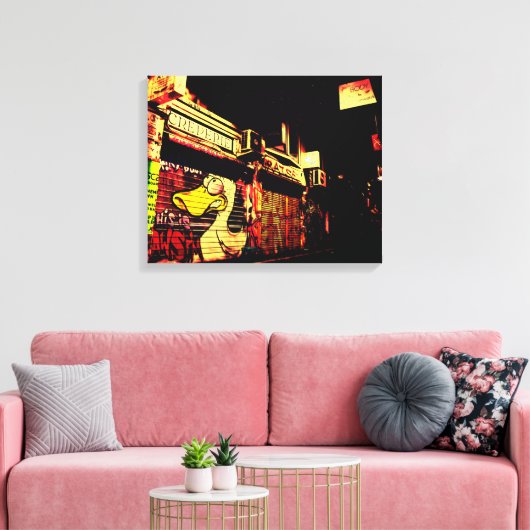 3分の4時 キャンバスプリント (インサイチュ (リビング))