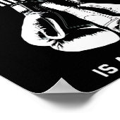 3分は長い時間 ボクシング キックボクシング 面白い B ポスター (角)