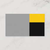 3分 – 灰色、琥珀、黒 名刺 (裏面)