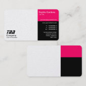 3分 – 白、ネオン赤、黒(金ゴールド) 名刺 (正面/裏面)