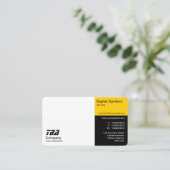 3分 – 白、琥珀、黒（卵殻） 名刺 (スタンド正面)