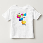 3匹のかたつむり私はこの多くのTシャツおよびギフトです トドラーTシャツ (正面)