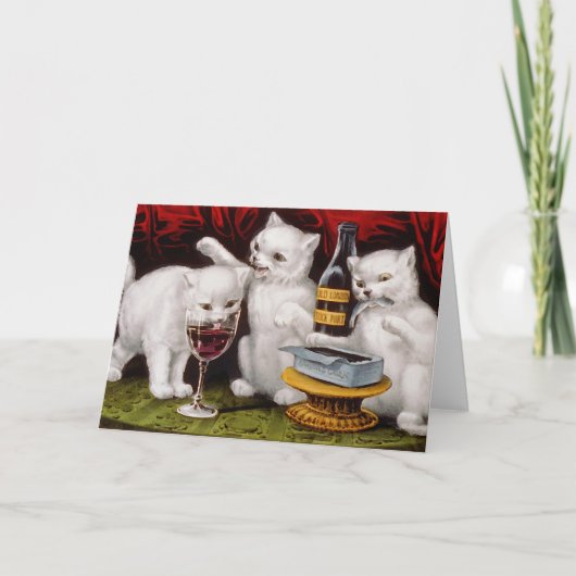 3匹のすてきな子ネコ シーズンカード (正面)